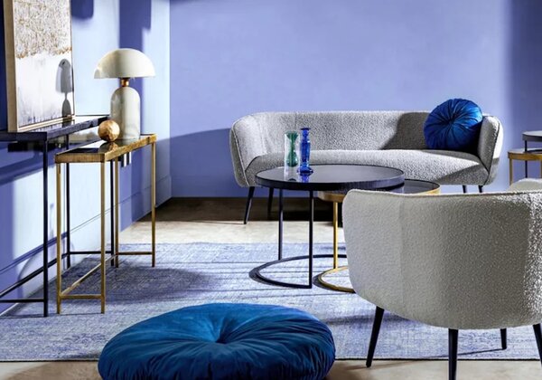 colorful living room