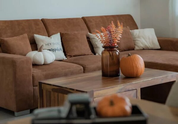 living room with many colors