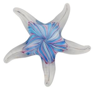 Objets d'Art Glass Rainbow Starfish Ornament