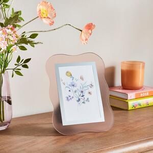 Wavy Glass Photo Frame