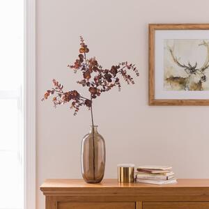 Artificial Burgundy Eucalyptus Branch
