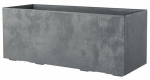 Self-watering planter Deroma Grey 99 cm Plastic Rectangular