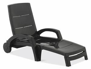 Sun-lounger Shaf Ocean Anthracite 100 x 74 x 42 cm