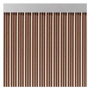 Curtain Acudam S-350 Doors Brown Exterior PVC Aluminium Tapes 90 x 210 cm