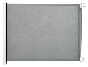 PawHut Pet Protector: Retractable Safety Gate for Dogs, Folding Barrier for Home, Doorway & Stairs, Grey Aosom UK
