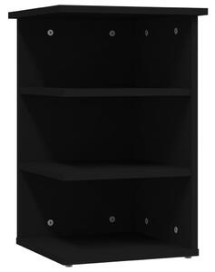 Side Cabinet Black 35x35x55 cm Engineered Wood