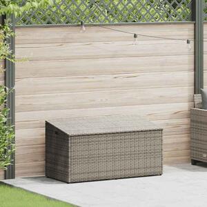 Jenrix Garden Poly Rattan Storage Box in Grey
