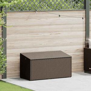 Jenrix Garden Poly Rattan Storage Box in Brown