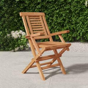 Evaril Garden Solid Wood Armchairs in Teak