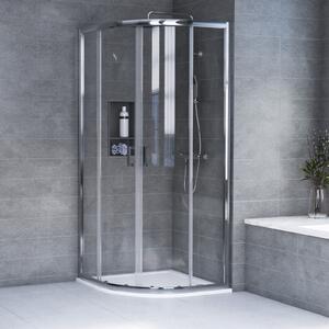 Aqualux Quadrant Shower Enclosure - 800mm (6mm Glass)