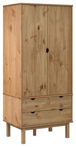 Wardrobe OTTA 76.5x53x172 cm Solid Wood Pine