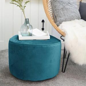 Ru Comfy Velvet Bean Bag Pouffe