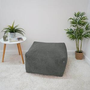 Ru Comfy Jumbo Cord Bean Bag Ottoman