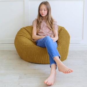 RU Comfy Mini-Slouch Jumbo Cord Bean bag