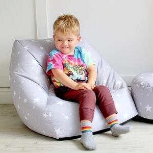 RU Comfy Kids Twnkle Stars Bean Bag Snuggle Chair