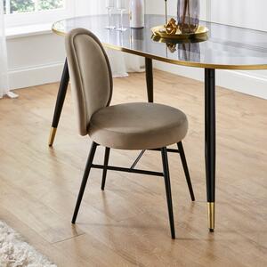 Renata Dining Chair, Velvet