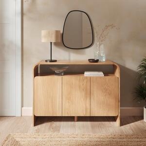 Bennett Console Table, Light Oak