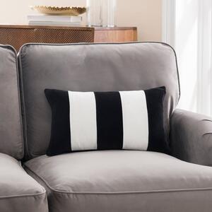 Clara Stripe Cotton Rectangle Cushion