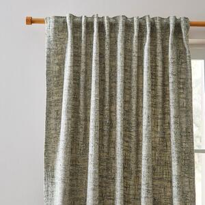 Cohen Unlined Pencil Pleat Curtains