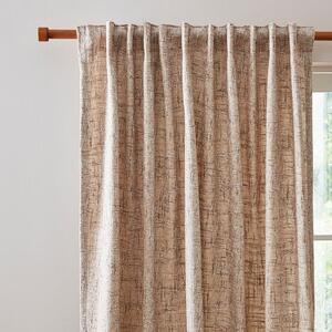 Cohen Unlined Pencil Pleat Curtains