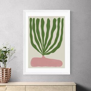 East End Prints Modern Vase II by Alisa Galitsyna Green