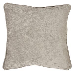 Textured Chenille 43cm x 43cm Filled Cushion Natural