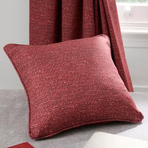 Pembrey 43cm x 43cm Filled Cushion Red