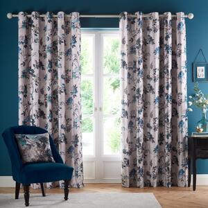Appletree Windsford Ready Made Eyelet Curtains Teal