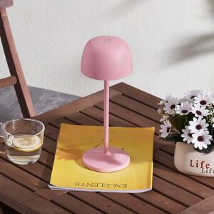 Lindby Arietty LED battery table lamp, magenta