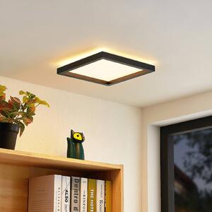 Prios Avira LED ceiling light, square, 29 cm