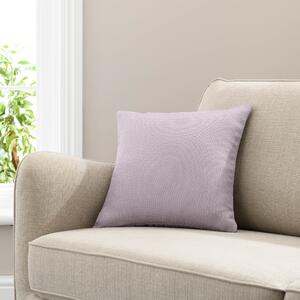 Barkweave Square Cushion Lilac