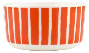 Marimekko Oiva Piccolo bowl 50 cl White-orange