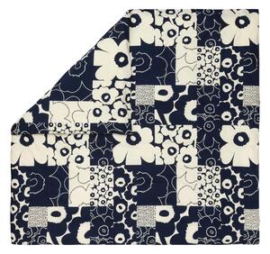 Marimekko Unikko kollaasi duvet cover 240x220 cm Off-white-dark blue