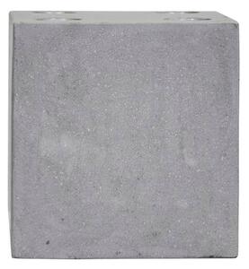 House Doctor Marb candle holder 20x20x20 cm Grey