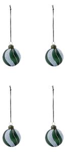 House Doctor Into Christmas ornament Ø6 cm 4-pack Green