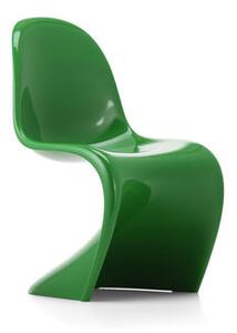 Panton Chair Classic Chair - / By Verner Panton, 1959 - Rigid polyurethane foam by Vitra Green