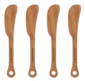 House Doctor Eya butter knife 4-pack Acacia