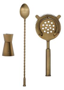 House Doctor Baar Cocktail Set 3-Pack Antique brass