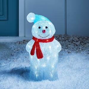Outdoor Acrylic Snowman Christmas Figure