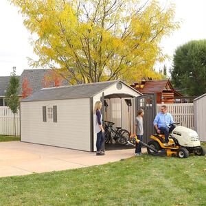 Lifetime 8 x 20 ft Outdoor Storage Shed