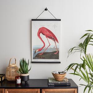 Flamingo Hanging Canvas 63cm x 43cm Pink