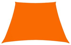 Sunshade Sail Oxford Fabric Trapezium 3/5x4 m Orange