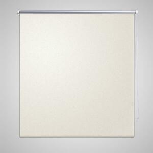 Roller Blind Blackout 40 x 100 cm Off White