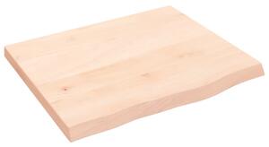Wall Shelf 60x50x(2-4) cm Untreated Solid Wood Oak