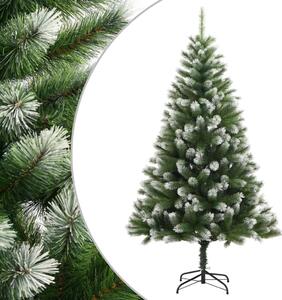 Artificial Hinged Christmas Tree with Flocked Snow 150 cm