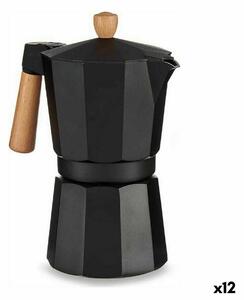 Italian Coffee Pot Wood Aluminium 450 ml (12 Units)