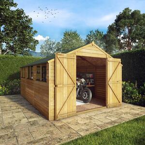 Mercia 15 x 10ft Overlap Apex Shed - incl. Installation