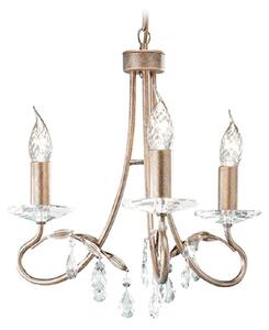 Elstead CRT3 Christina 3 light chandelier