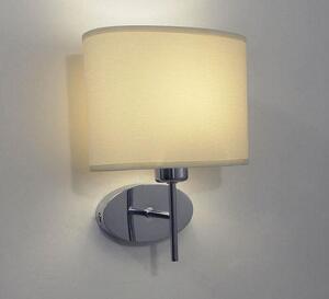 Dar PAD0750 Padova Wall Light with Optional Cream Shade