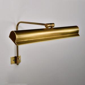 Harvard Antique Brass 350mm Frame Mounted Picture Light